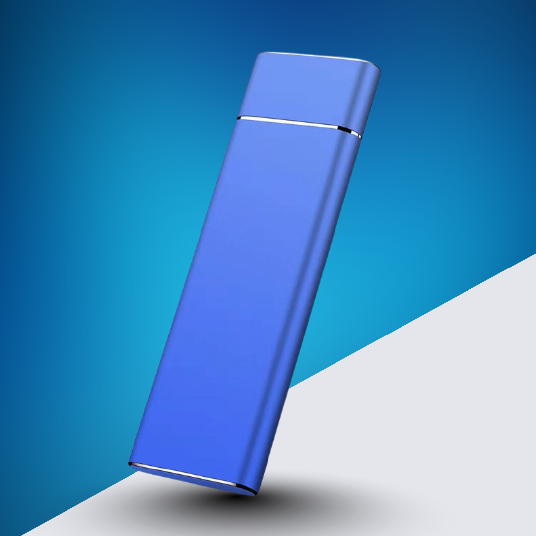 SSD Externe Ultra-Rapide 8 To Pour Stockage Sécurisé Et Transferts Instantanés Hard drive Electro Paris Bleu