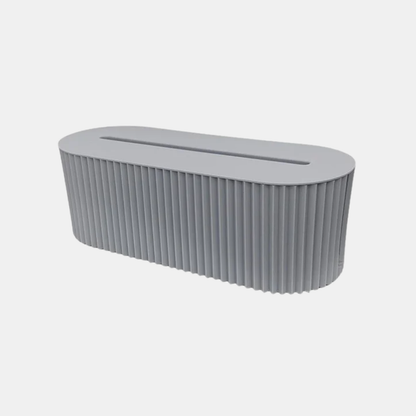 Boîte de Rangement Élégante pour Câbles et Prises – Grande Capacité, Organisation Optimale Boîtes et bacs Electro Paris Gris