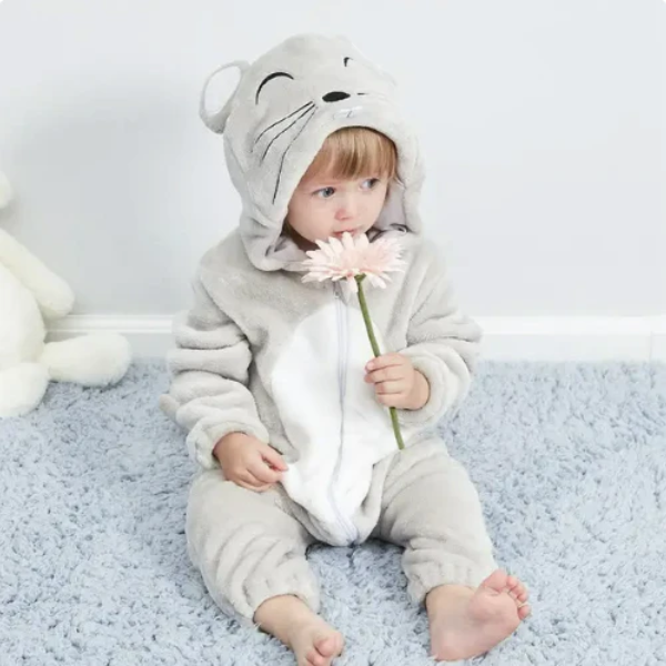 Bodies Bébé Motif Animaux Adorables – Confort Doux pour Tout-Petit *JungleBuddies Baby Onesies - Schattige Dierlijke Onesies voor Jouw Kleintje Electro Paris