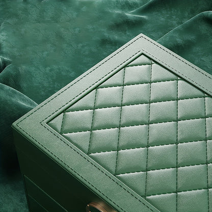 Boîte à Bijoux en Cuir Élégante avec Compartiments – Rangement Pratique et Chic Organisateurs de bijoux Electro Paris