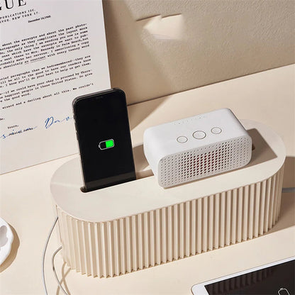 Boîte de Rangement Élégante pour Câbles et Prises – Grande Capacité, Organisation Optimale Boîtes et bacs Electro Paris