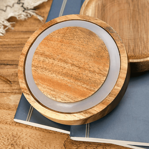 Boîtes de Rangement Empilables – Verre et Acacia Hermétiques kitchen & dining Electro Paris