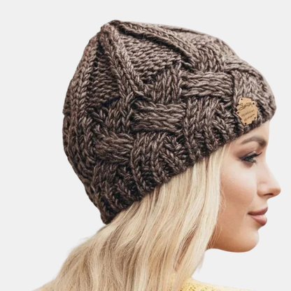 Bonnet Tricot Douillet – Style et Chaleur Beanies Electro Paris Marron Taille unique