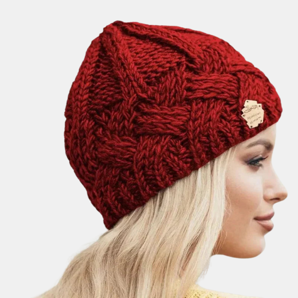 Bonnet Tricot Douillet – Style et Chaleur Beanies Electro Paris Rouge Taille unique