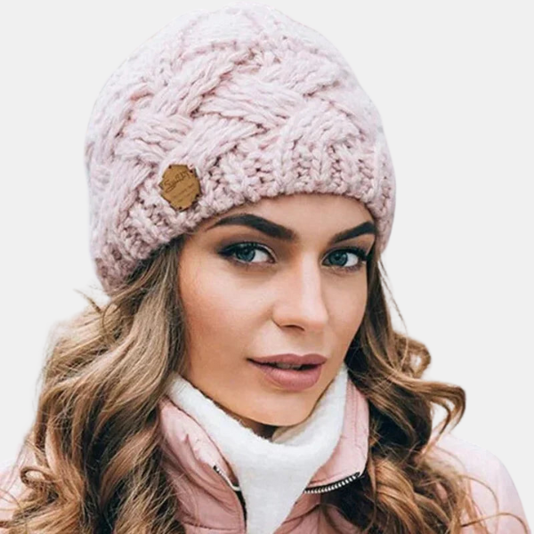Bonnet Tricot Douillet – Style et Chaleur Beanies Electro Paris Rose Taille unique