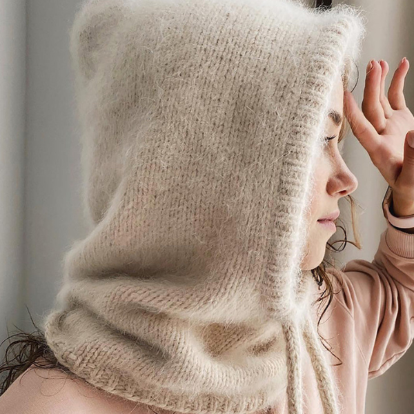 Bonnet d’Hiver Tricoté Doux avec Cordon Ajustable Hats Electro Paris