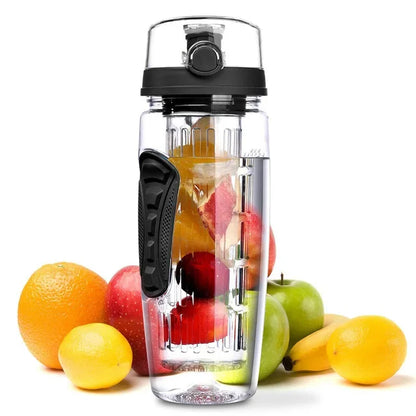 Bouteille À Infuseur De Fruits Sans BPA Pour Eau Aromatisée Naturelle Water Bottles Electro Paris