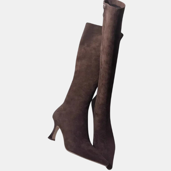 Bottes Hautes Femme Élégance – Talon Chic Boots Electro Paris