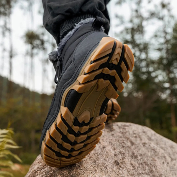 Bottes Hiver Homme – Chaudes, Antidérapantes avec Fermeture Éclair Electro Paris