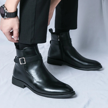 Bottes Homme Élégance – Confort et Style en Cuir Electro Paris