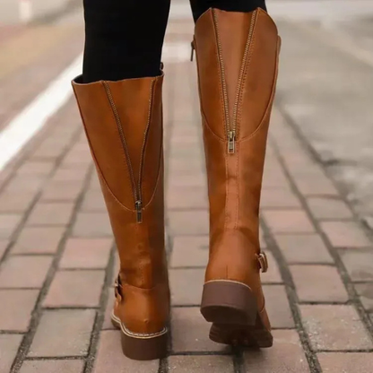 Bottes Orthopédiques en Cuir pour Femmes – Confort Premium Electro Paris