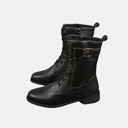 Bottes Élégantes en Cuir avec Semelle Ergonomique pour un Soutien Optimal Bottes pour femmes Electro Paris Noir 36
