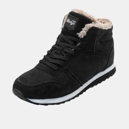 Bottes Nevara – Bottes d’Hiver Imperméables Femme avec Fourrure Chaude et Semelle Antidérapante Bottes d'hiver Electro Paris Noir 36