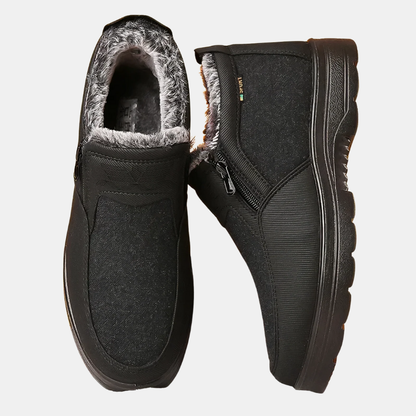 Bottes Orthopédiques d’Hiver Imperméables pour Hommes Bottes orthopédiques pour hommes Electro Paris Noir 38