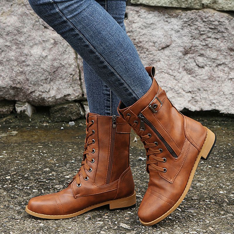Bottes Élégantes en Cuir avec Semelle Ergonomique pour un Soutien Optimal Bottes pour femmes Electro Paris