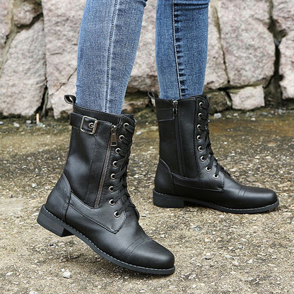 Bottes Élégantes en Cuir avec Semelle Ergonomique pour un Soutien Optimal Bottes pour femmes Electro Paris