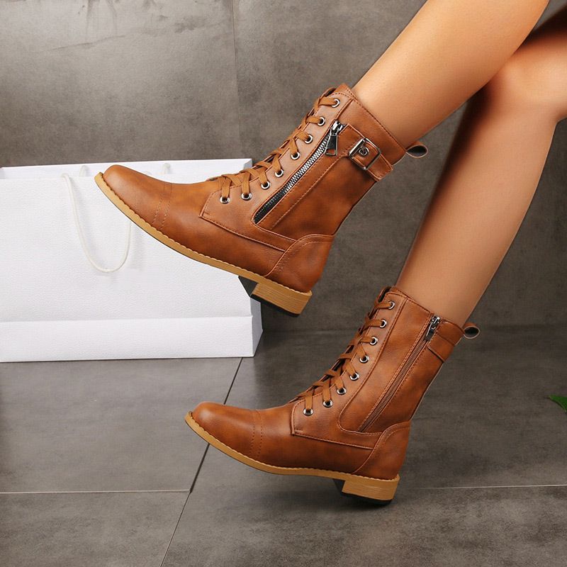 Bottes Élégantes en Cuir avec Semelle Ergonomique pour un Soutien Optimal Bottes pour femmes Electro Paris