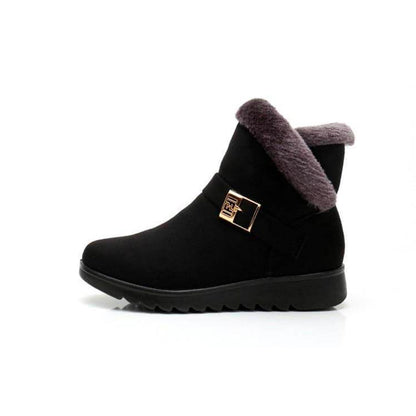 Bottes d’Hiver Femme – Chaudes, Confortables & Antidérapantes Bottes d'hiver pour femmes Electro Paris Noir 35