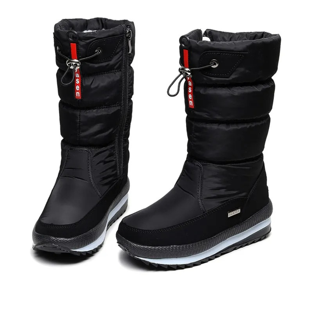 Bottes d’Hiver Femme – Épaisses, Imperméables et Antidérapantes Pour Temps Froid Bottes d'hiver pour femmes Electro Paris