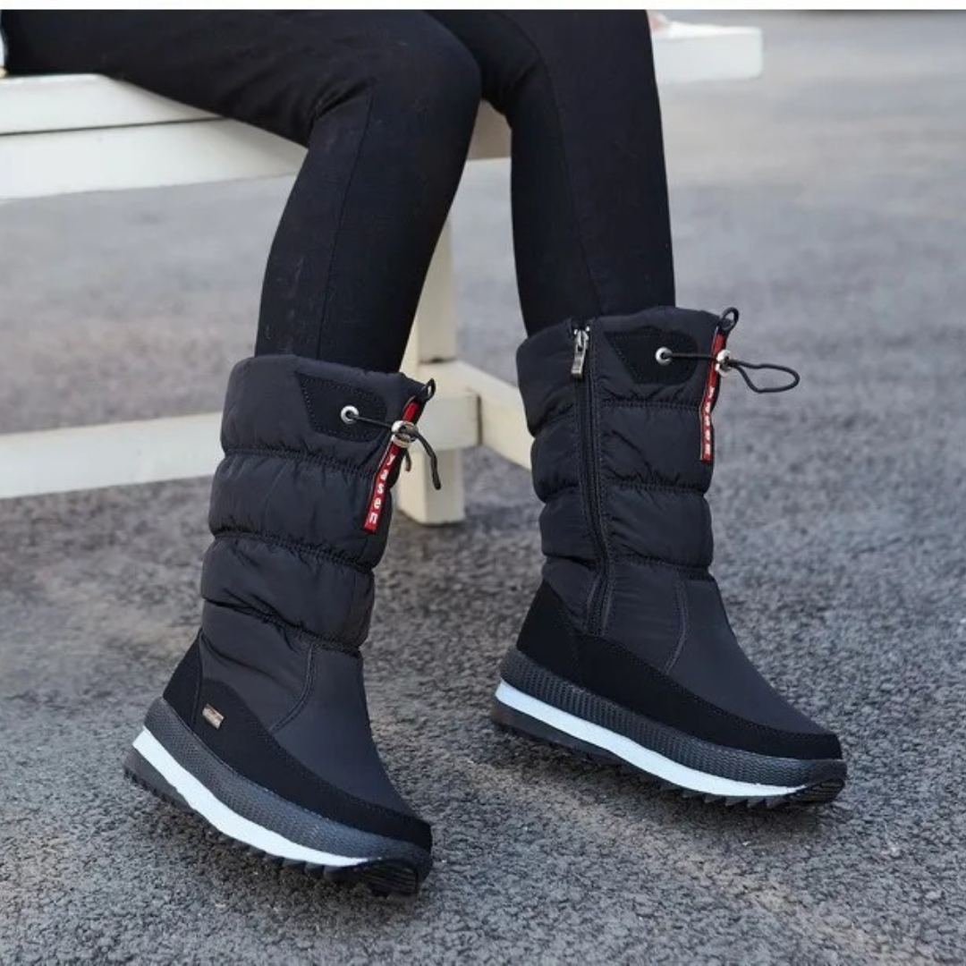 Bottes d’Hiver Femme – Épaisses, Imperméables et Antidérapantes Pour Temps Froid Bottes d'hiver pour femmes Electro Paris