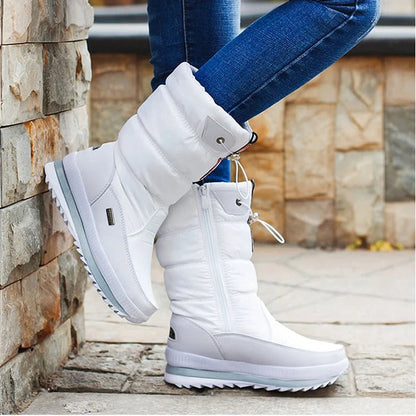 Bottes d’Hiver Femme – Épaisses, Imperméables et Antidérapantes Pour Temps Froid Bottes d'hiver pour femmes Electro Paris