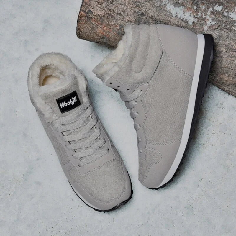 Bottes Nevara – Bottes d’Hiver Imperméables Femme avec Fourrure Chaude et Semelle Antidérapante Bottes d'hiver Electro Paris