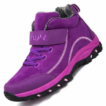 Bottes Nevalis – Bottes d’Hiver Imperméables Femme et Homme avec Doublure Chaude et Semelle Antidérapante Bottes d'hiver Electro Paris Violet 35