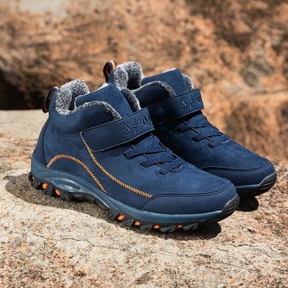 Bottes d'Hiver Imperméables pour Homme avec Semelle Antidérapante et Isolation Thermique - Confort et Protection Bottes d'hiver imperméables pour hommes Electro Paris