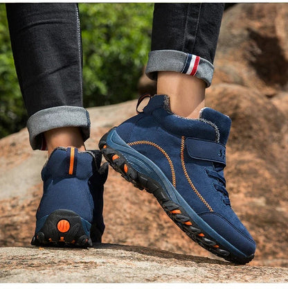 Bottes d'Hiver Imperméables pour Homme avec Semelle Antidérapante et Isolation Thermique - Confort et Protection Bottes d'hiver imperméables pour hommes Electro Paris