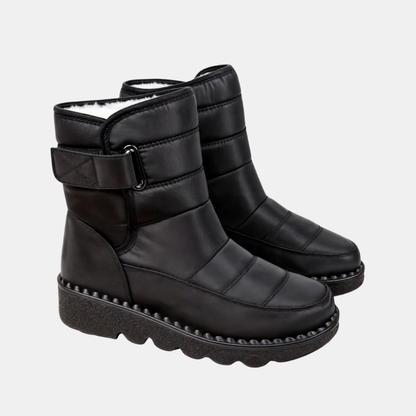 Bottes de Neige Imperméables Antidérapantes Femme – Confort Protection Hiver Bottes de neige pour femmes Electro Paris Noir 35