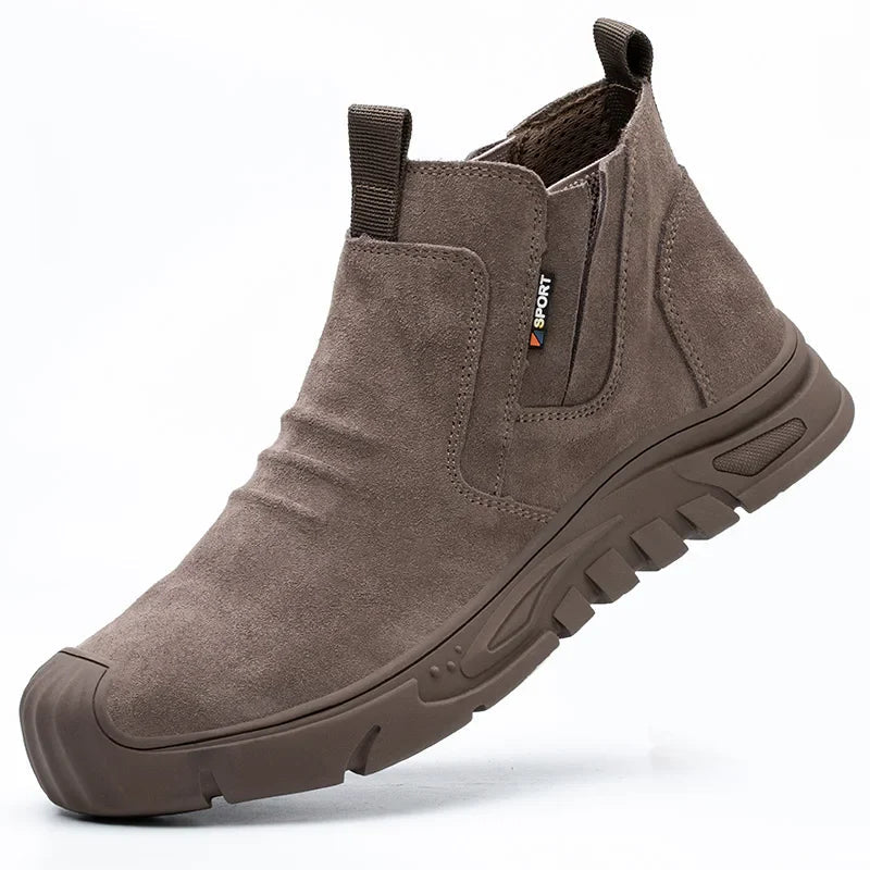 Bottes de Travail à Embout d'Acier pour Homme – Chaussures de Sécurité Industrielles et de Construction Anti-perforation Bottes de travail Electro Paris