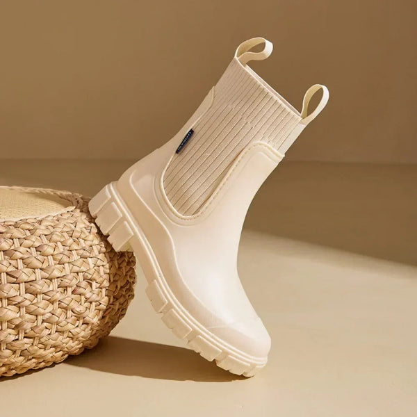 Bottines Chelsea Imperméables à Confort Quotidien Women's shoes Electro Paris