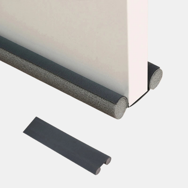 Boudin de Porte Anti-Courant d’Air – Isolation Thermique et Acoustique (1+1 gratuit) Electro Paris Gris