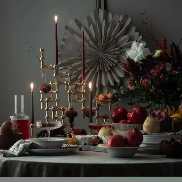 Bougeoir Design Moderne – Style Moléculaire Élégant Candle Holders Electro Paris