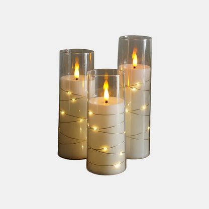 Bougies LED Romantiques avec Télécommande – Ambiance Chaleureuse pour Événements Bougies LED Electro Paris