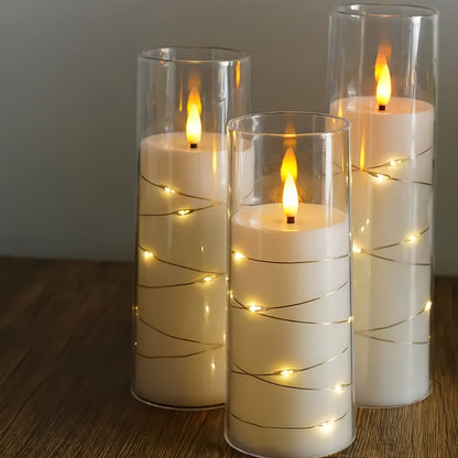 Bougies LED Romantiques avec Télécommande – Ambiance Chaleureuse pour Événements Bougies LED Electro Paris