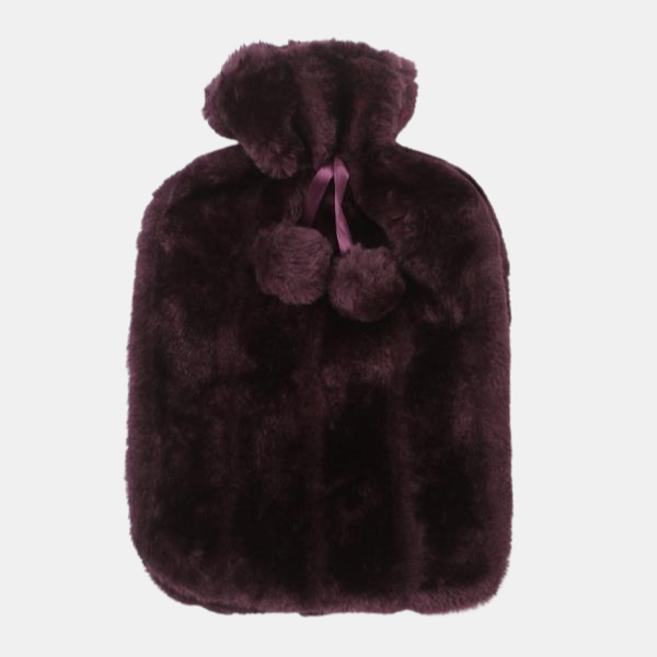 Bouillotte 2 L en Fausse Fourrure – Douceur et Chaleur Cocooning Hot water Bottles Electro Paris Violet