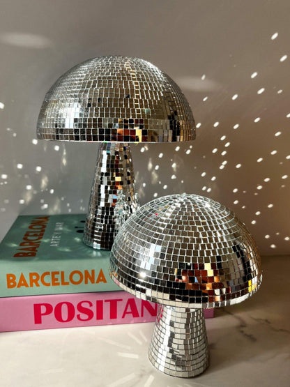 Boule disco rétro en forme de champignon pour une décoration d'intérieur festive Éclairage décoratif Electro Paris