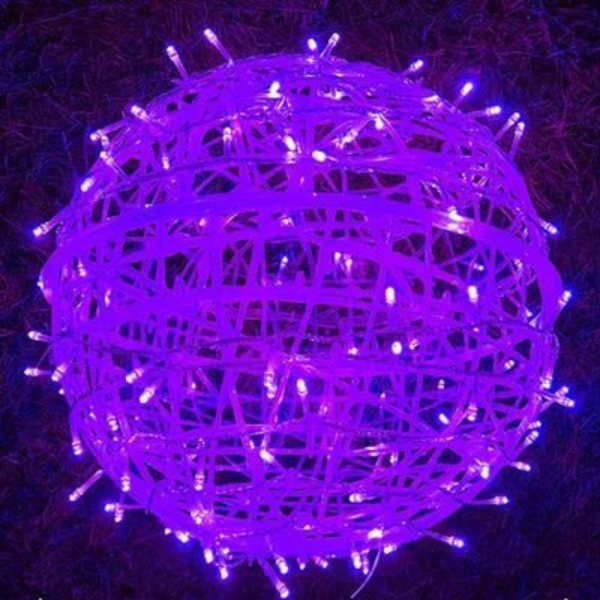 Boules LED Lumineuses – Éclairage d’Ambiance Intérieur et Extérieur Electro Paris Violet