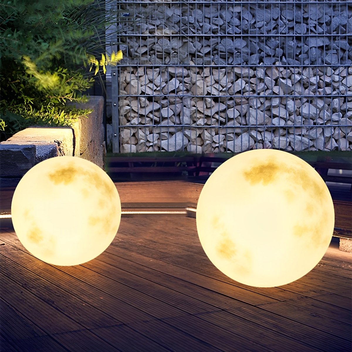 Boules Lunaires Solaires Étanches pour Paysages Extérieurs Lampadaire Electro Paris Solaire Ø 60 cm