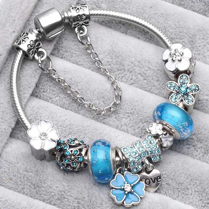 Bracelet Femme Floral en Argent Sterling - Élégant Bijou Inspiré de la Nature Bracelets Electro Paris