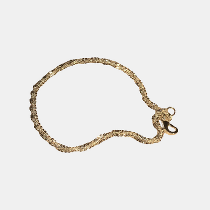 Bracelet Minimaliste en Argent Sterling pour Femme – Chaîne Fine et Scintillante pour Port Quotidien Bracelets Electro Paris Or