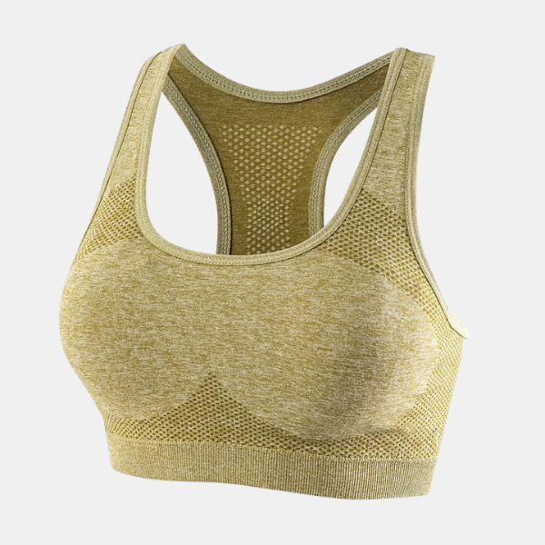 Brassière Sportive – Confort Respirant pour Femmes sport-bh för kvinnor Electro Paris Jaune S