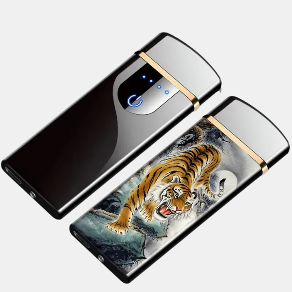 Briquet Électrique à Double Arc – Finition Métal Élégante Plasma Arc Lighter Electro Paris 19