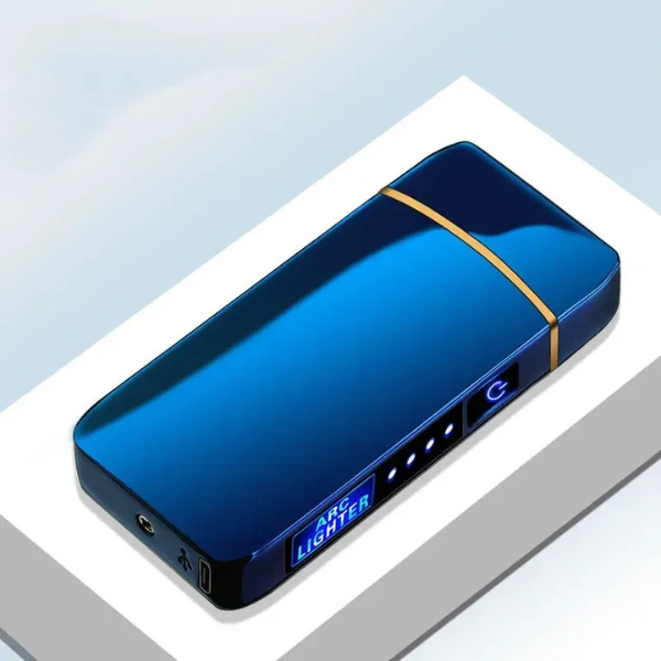 Briquet Électrique à Double Arc – Finition Métal Élégante Plasma Arc Lighter Electro Paris 8