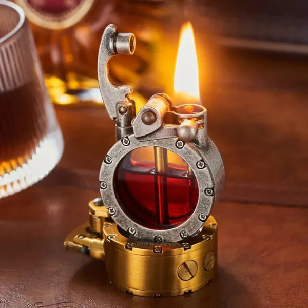 Briquet Rétro Élégant – Design Vintage et Style Rocker Electro Paris
