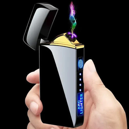 Briquet Électrique Rechargeable USB – Flamme Plasma Résistante au Vent *Elektronische Winddichte Lichter – Oplaadbare USB Plasma Aansteker Electro Paris
