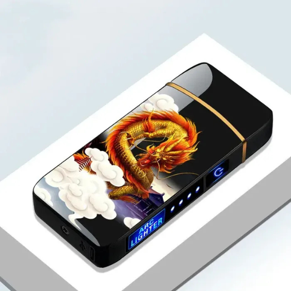 Briquet Électrique Rechargeable USB – Flamme Plasma Résistante au Vent *Elektronische Winddichte Lichter – Oplaadbare USB Plasma Aansteker Electro Paris 4