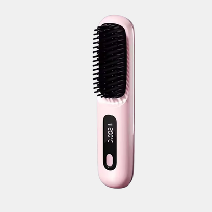 Brosse Lissante Pro – Cheveux Doux et Sans Frisottis Electro Paris Rose