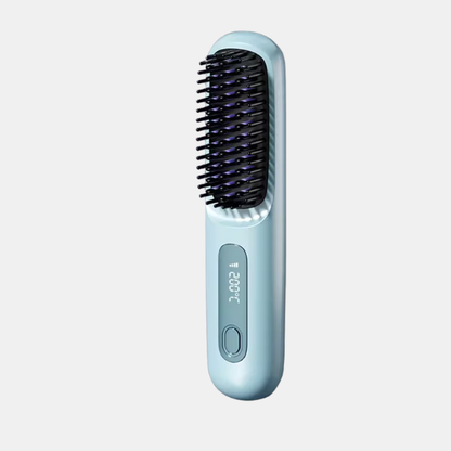 Brosse Lissante Pro – Cheveux Doux et Sans Frisottis Electro Paris Bleu